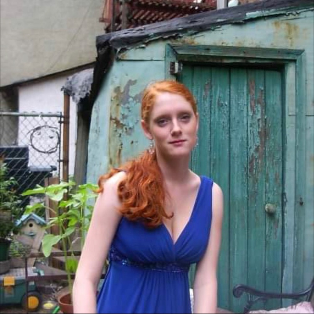 Blue A-Line Prom Dress w/ Sequined Waist